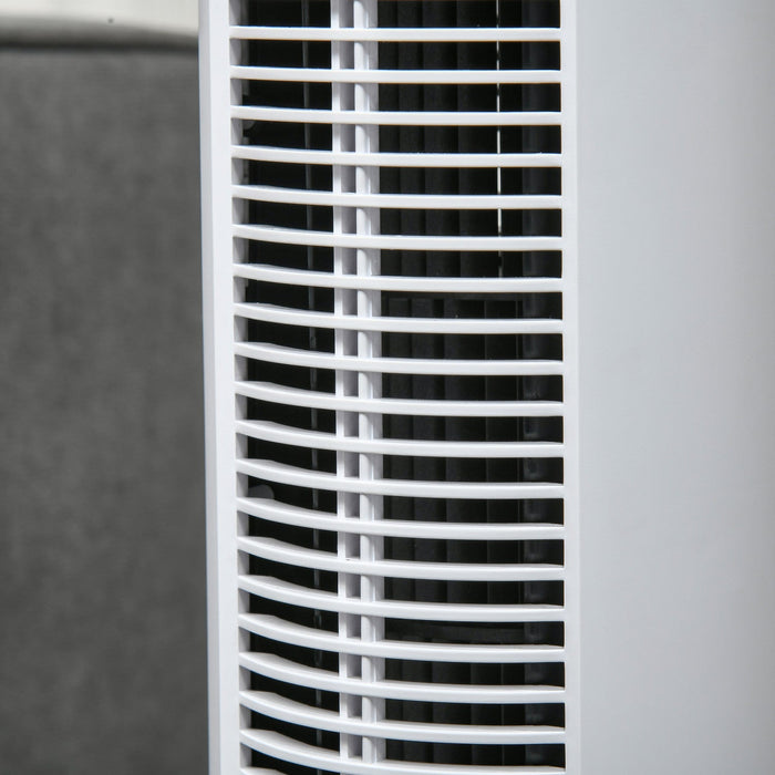 Homcom 38\" Tower Fan With 4 Wind Modes And 3 Speeds