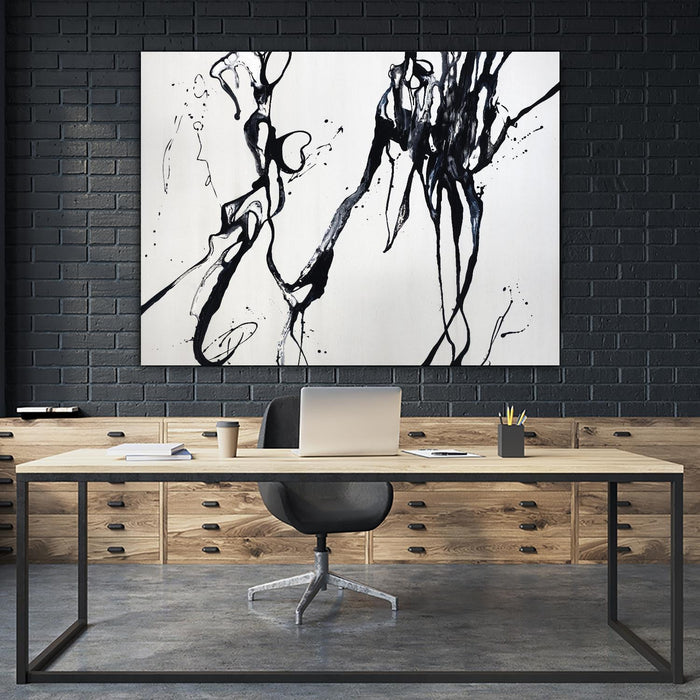 \"Staged Sophistication\" Giant Art 72x54 Wall Art