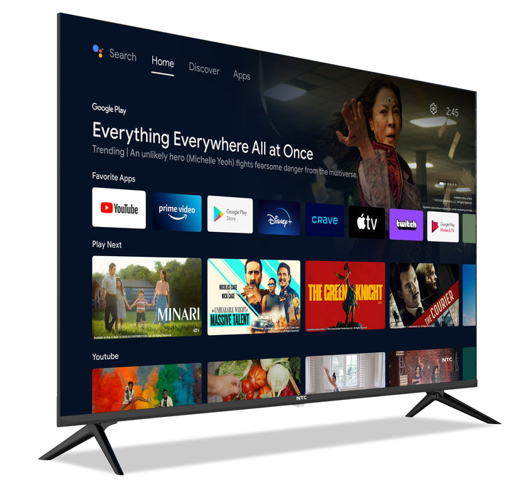 NTC 50\" UHD Smart Android TV 
