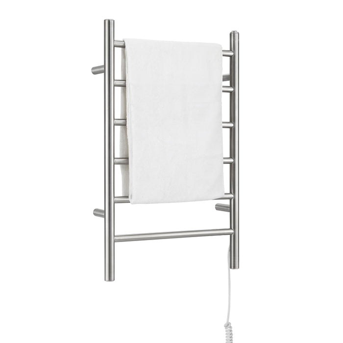 Ancona Comfort Dual 6-Bar Hardwired and Plug-In Towel Warmer - AN-5307 