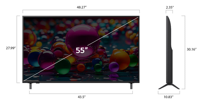 LG 55\" UA77 4K UHD Smart TV