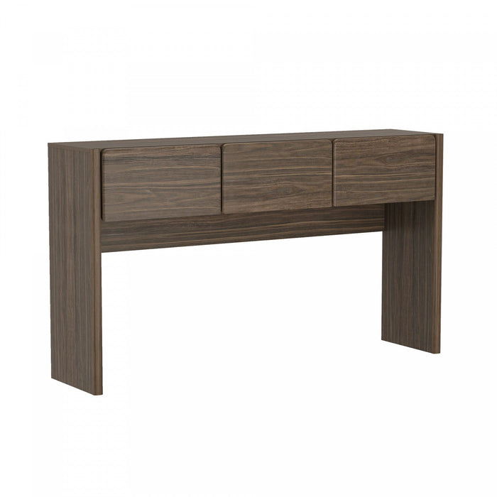 Linda Modern Console Table in Walnut Brown Hall Table 