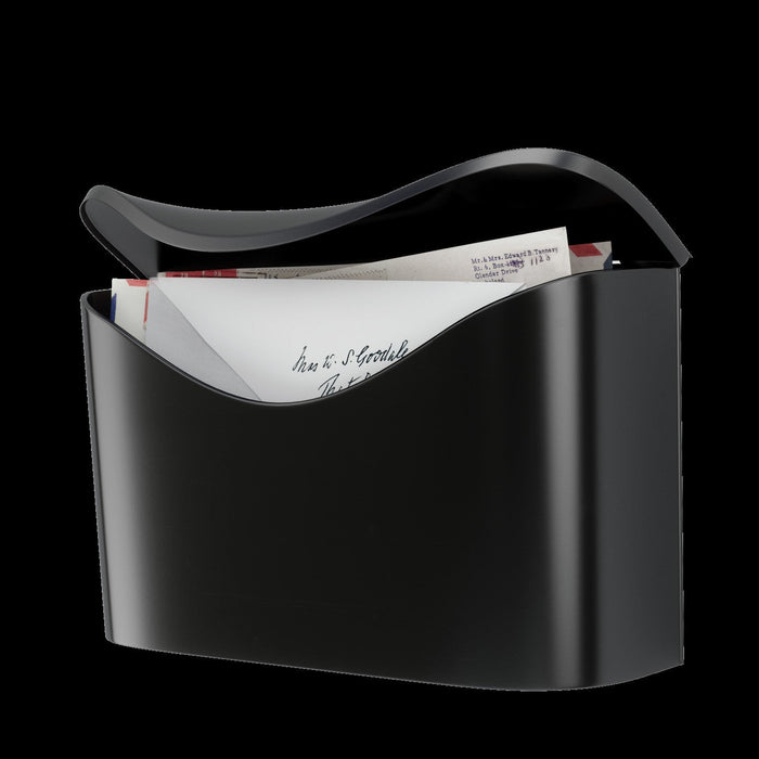 Umbra Steel Postino Outdoor Mailbox - Black