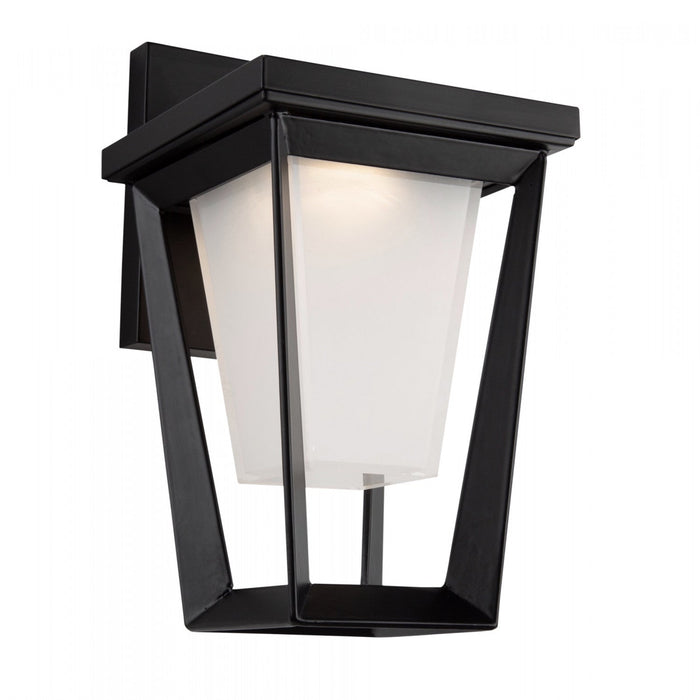 Waterbury 10 W LED Black Outdoor Wall Light 