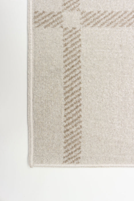 Roma Ivory Machine Washable Area Rug - 6'0\" x 9'0\"