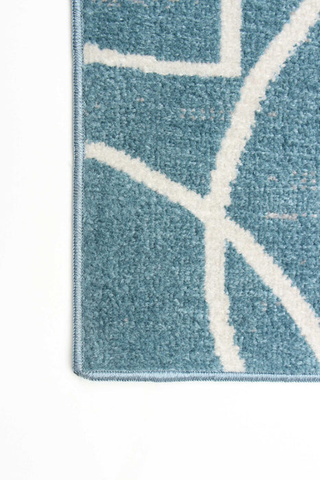 Terali Turquoise Machine Washable Area Rug - 6'0\" x 9'0\"