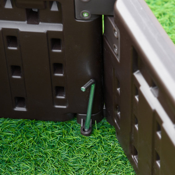 Outsunny 46\" X 46\" Raise Garden Bed Kit, Planter Box Above Ground For Flowers, Herb, Vegetables, Out