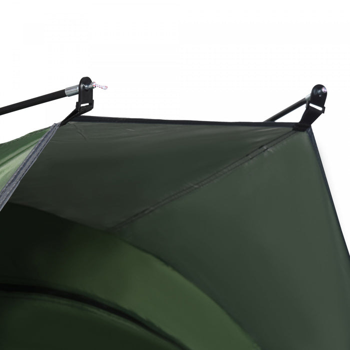 Outsunny Pop Up Tent, Beach Tent, Uv Protected Sun Shelter With Carry Bag And Ground Stakes For 2-3 