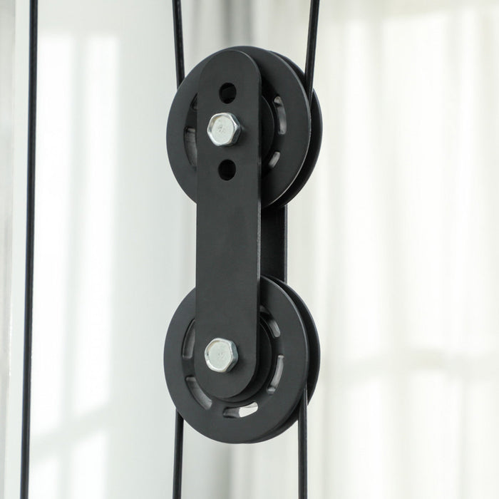 Sportnow Multi-gym Smith Machine Power Cage For Home Gym Weight Lifting