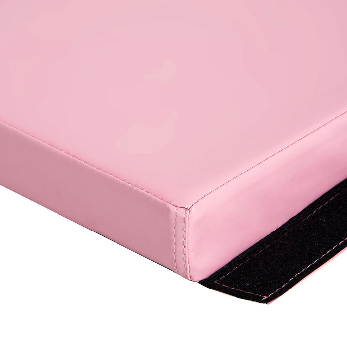 Soozier 4ft X 8ft X 2inch Tri-fold Gymnastics Tumbling Mat Exercise Mat With Carrying Handles For Mm