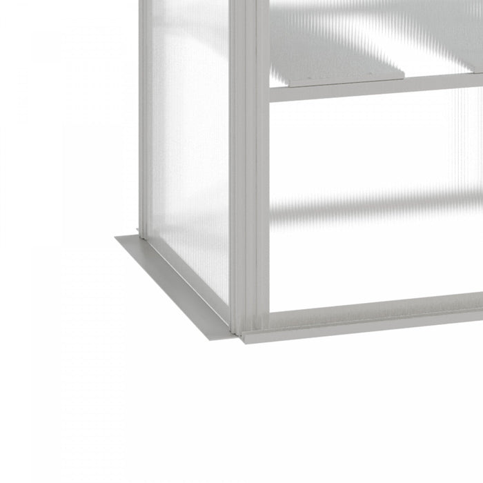 Outsunny 6.3' X 2.3' X 6.1' Outdoor Walk-in Greenhouse With 3-tier Shelves, Garden Polycarbonate Gre