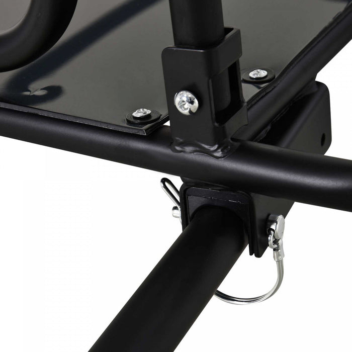 Aosom Bicycle Cargo Trailer, Utility Bike Cart, Travel Luggage Carrier
