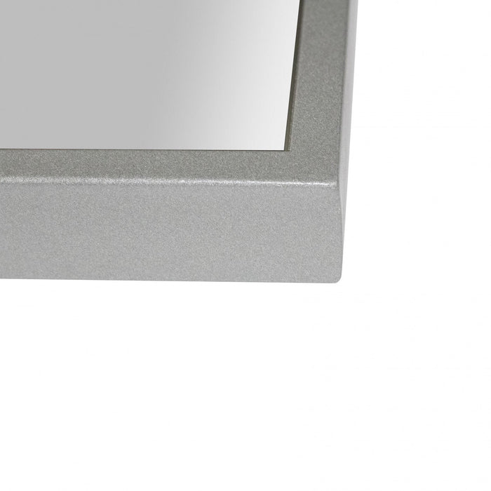 Border Silver 32\" Mirror