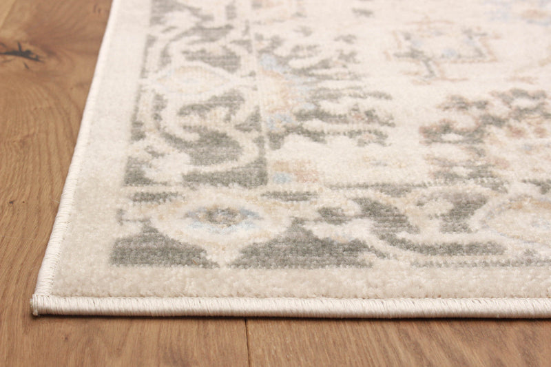 Gloria Ivory Runner Area Rug - 2'8\" X 8'2\"   