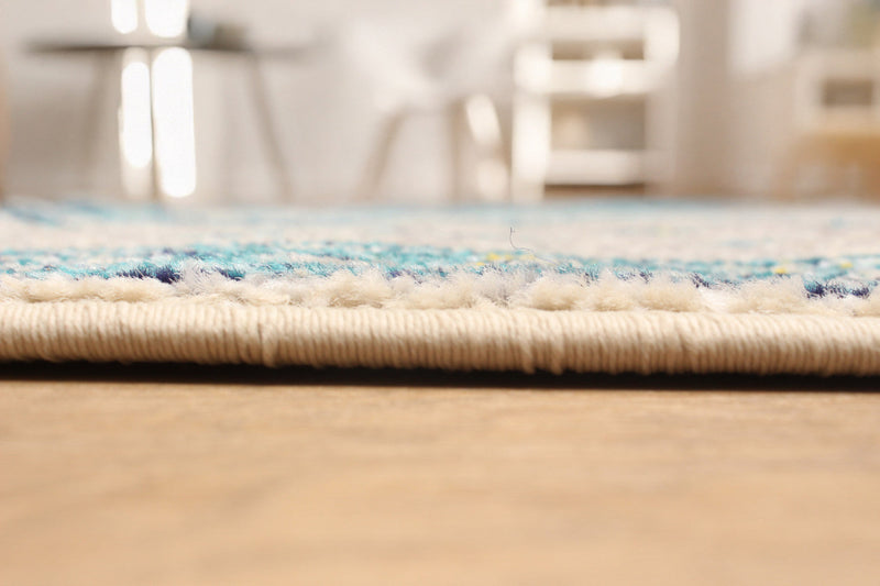 Daria Blue Rug 2'8\" x 8'2\" 