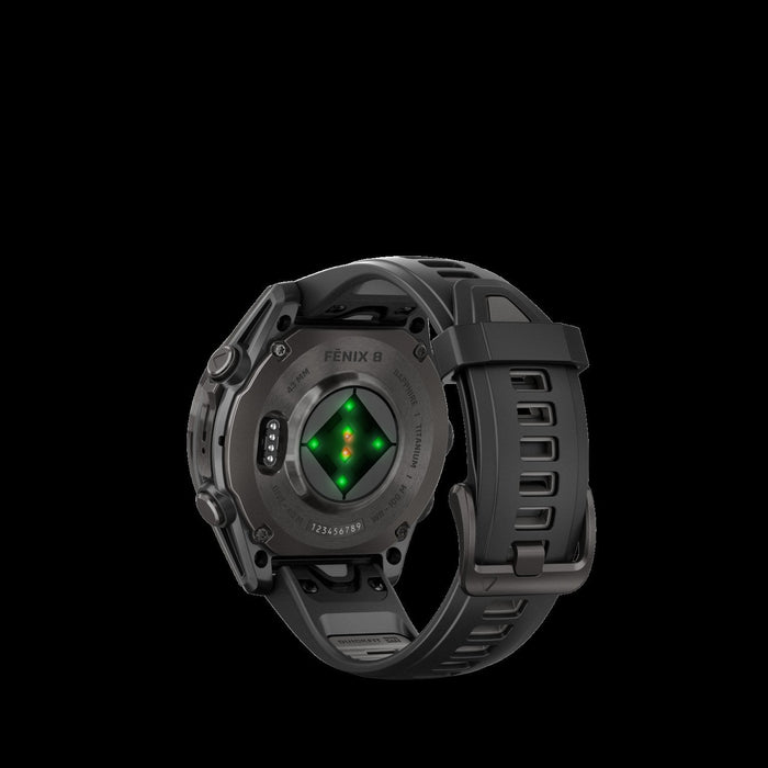 Garmin Fēnix 8 Amoled Sapphire Smartwatch 43mm - Gps, Compass, Gyroscope And Barometric Altimeter 