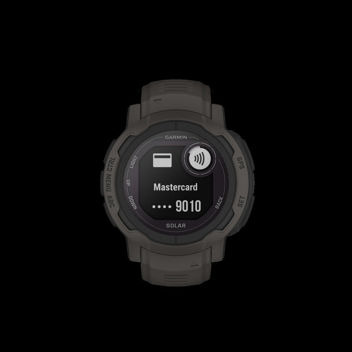 Garmin Instinct® 2 Solar Gps Smartwatch - Durable Rugged Design With Solar Charging - Graphite