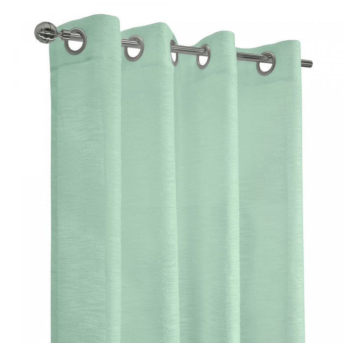 Habitat Boucle Surf Spray Sheer Grommet Curtain Panel - 52 x 84
