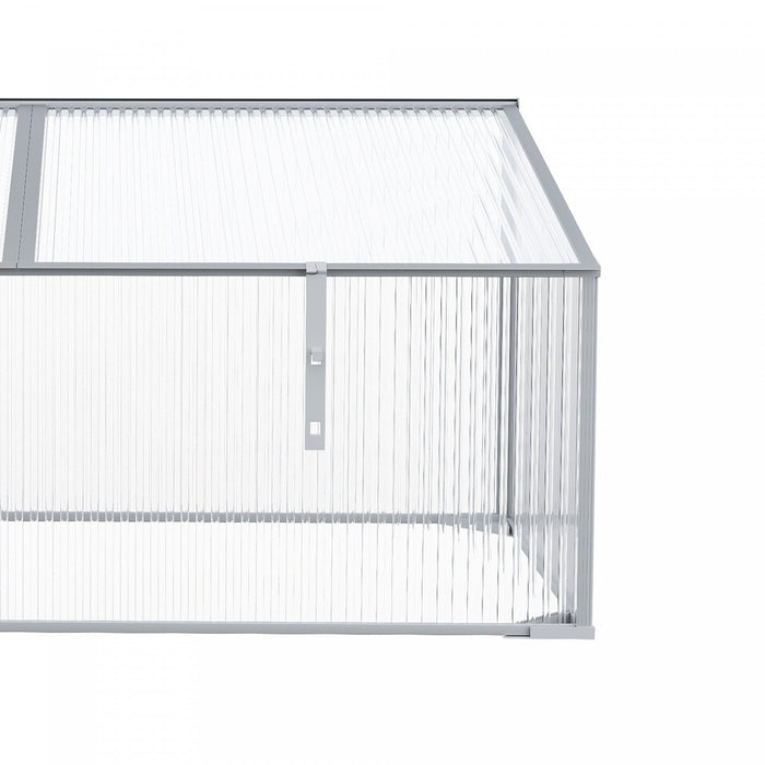 Outsunny 39''x23.5''x17.25'' Outdoor & Indoor Greenhouse For Plants Larger Room With Adjustable Suns
