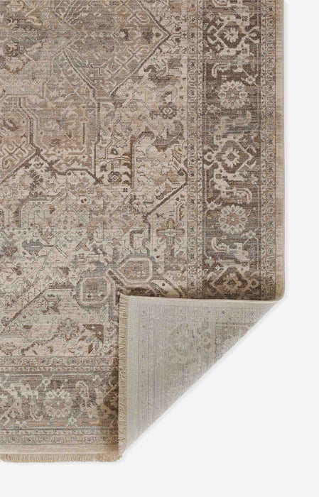 Selena Traditional 2'6\" x 8'0\" Runner Rug in Grey Indoor Area Rug 