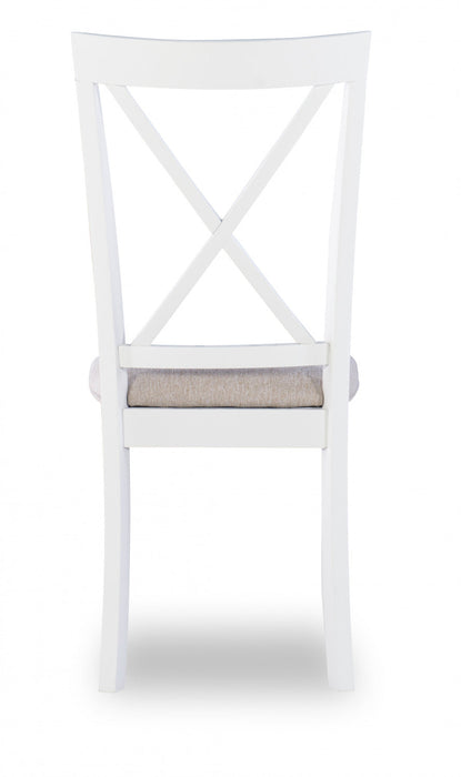 Jane Fabric Brown Dining Chair - Set of 2