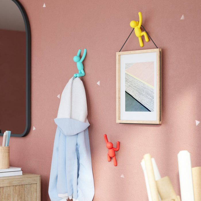 Umbra Buddy Wall Hooks - Multi-Colour