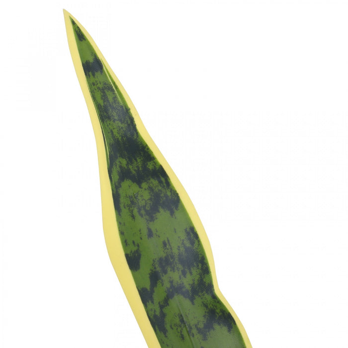 Outsunny 30" Artificial Snake Plant, Artificial Tree with 21 Leaves in Pot