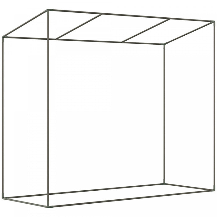 Outsunny 6.6' X 2.5' X 4.9' Walk-in Garden Greenhouse Patio Hot House, Plants Flowers Herbs Tomato G
