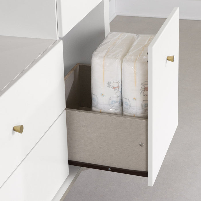 Dylane Changing Table - Pure White  