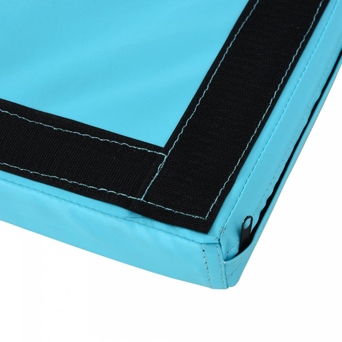 Soozier 4ft X 8ft X 2inch Tri-fold Gymnastics Tumbling Mat Exercise Mat With Carrying Handles For Mm