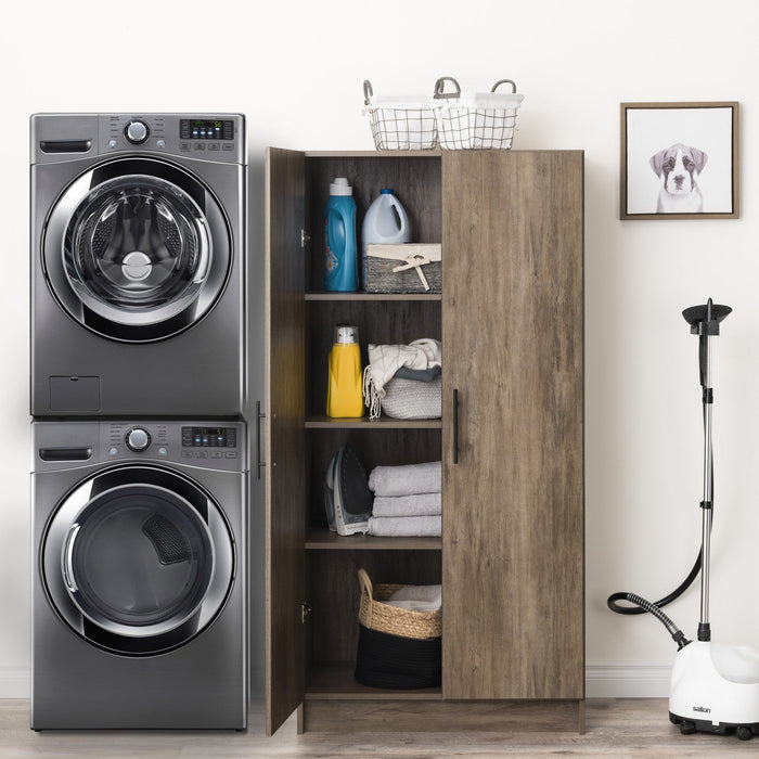 Elite 32\" Storage Cabinet - Drifted Grey