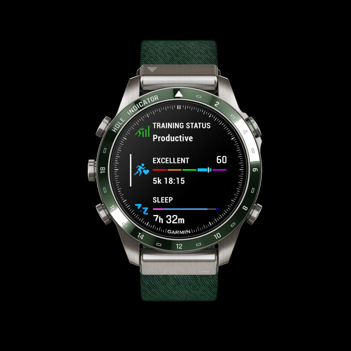 Garmin Marq® Golfer (gen 2) Luxury Smartwatch - Sailing With Amoled Display And Titanium Case