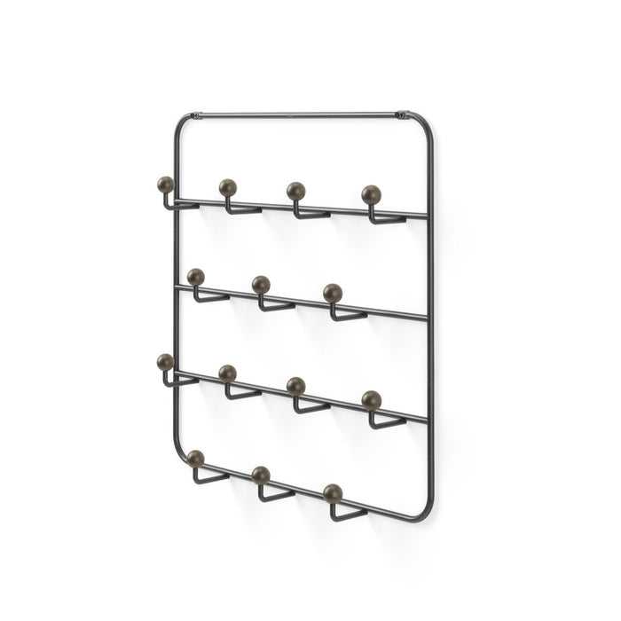 Umbra Estique Multi-Organizer Hooks - Black and Walnut