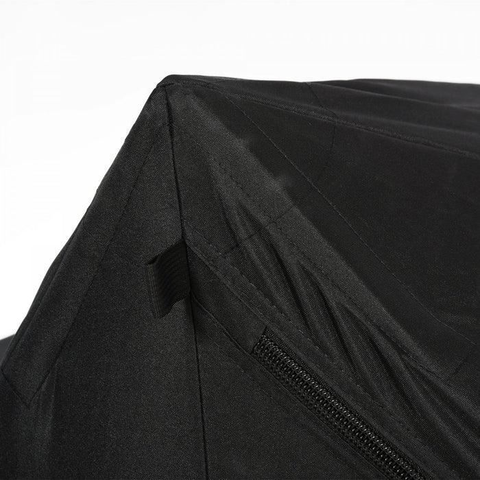 Outsunny 2-4 Person Pop-up Ice Fishing Tent Portable Ice Fishing Shelter With Windproof Windows And 