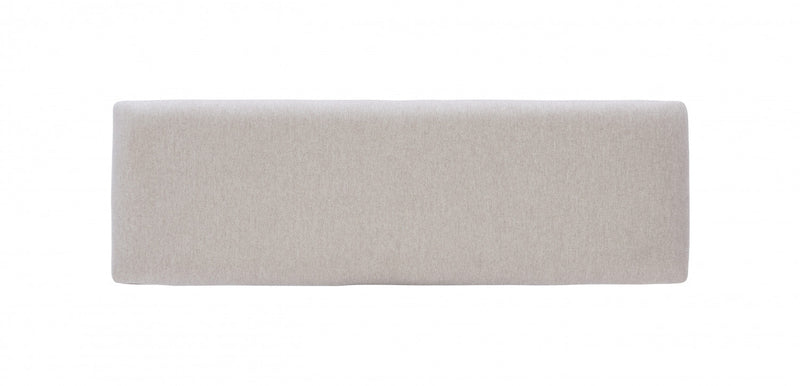 Jane Fabric Storage Dining Bench - Grey