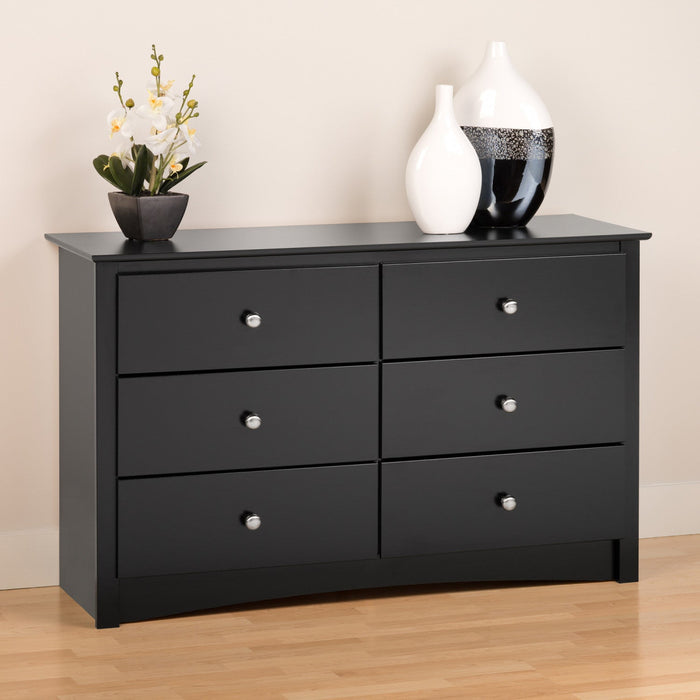 Sonoma Kids 6-Drawer Dresser - Black