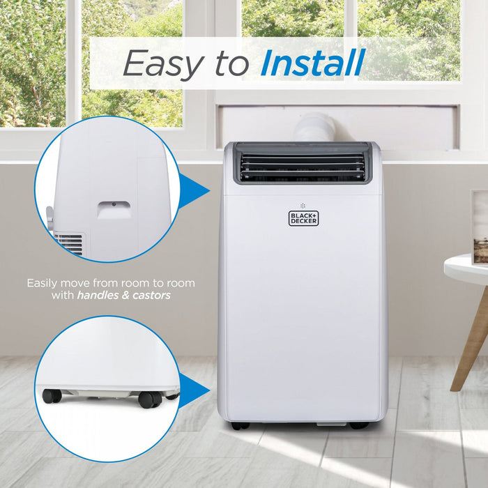 Black+Decker 14,000 BTU Smart Portable Air Conditioner - BPACT14WT 