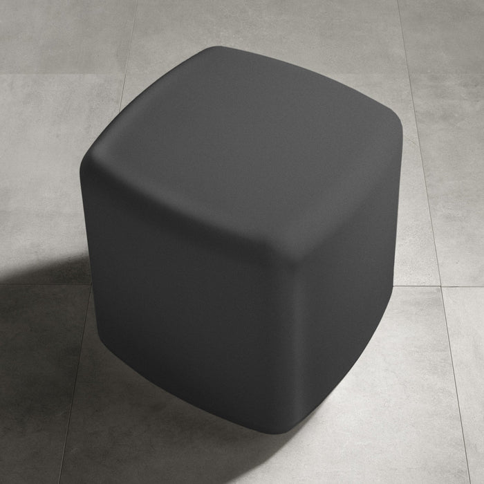 Dalya Patio Chairside Table - Dark Grey