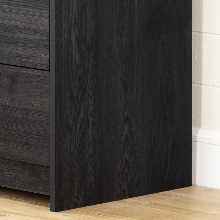 Tassio 5-Drawer Chest - Grey Oak 