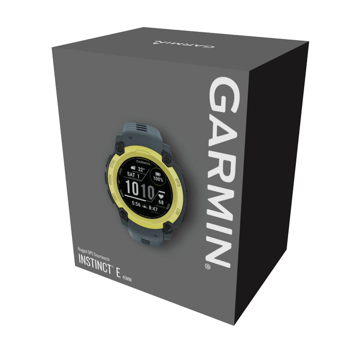 Garmin Instinct E Supertough Smartwatch 40 Mm - Military Spec 810, Gps, Compass, Barometric Altimete