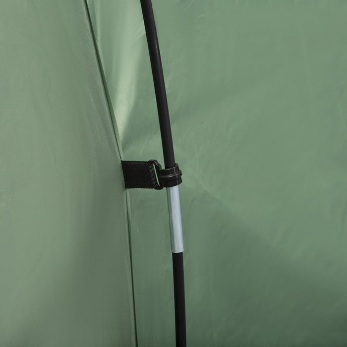 Outsunny Camping Dome Tent W/ Vestibule For 2-3 Person With Weatherproof Screen Room Vestibule Backp