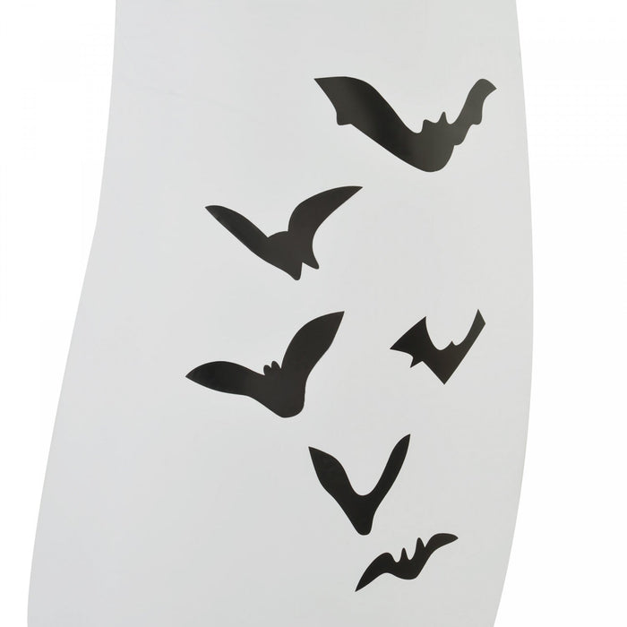 Outsunny 8ft Inflatable Halloween Ghost With Bats, LED Yard Display