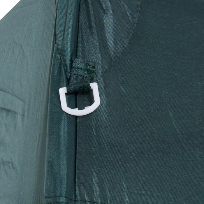Outsunny 8' X 8' Pop Up Canopy Foldable Outdoor Canopy Tent W/ Bag, Green