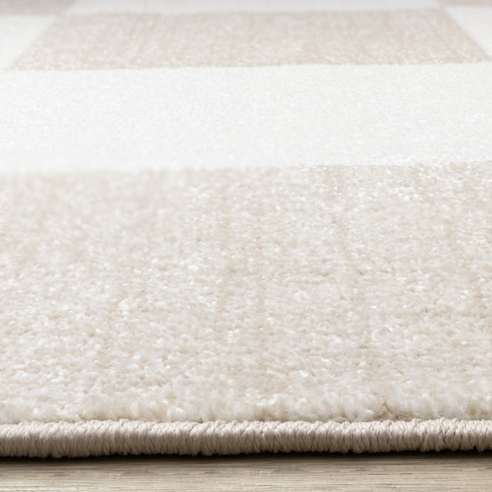Covington Modern Checkered Indoor Area Rug - 6'7\" x 9'10\"
