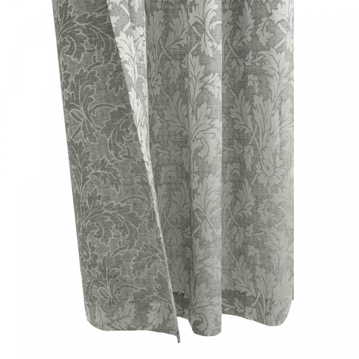 Habitat Valencia Grey Light Filtering Grommet Curtain Panel - 52 x 95
