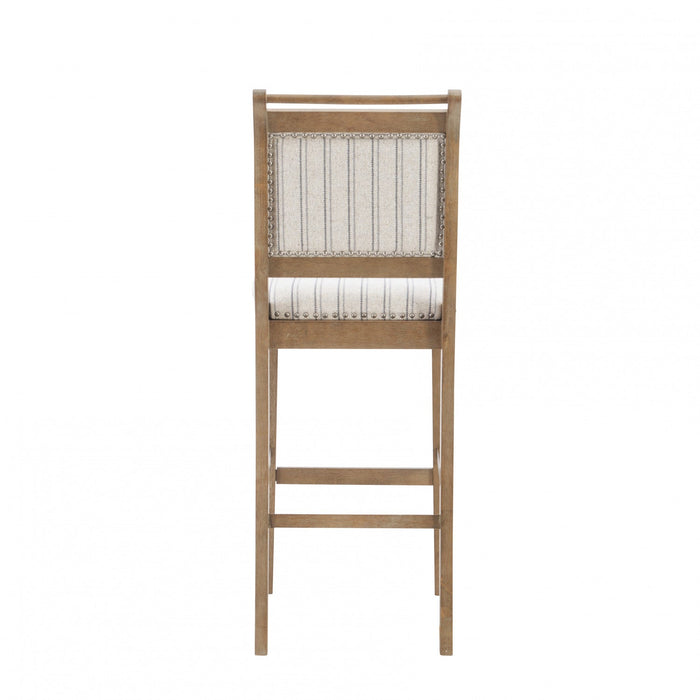 Emmy Fabric Barstool - Grey