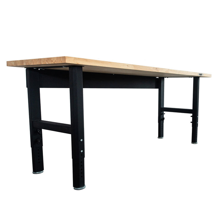 CAT® Heavy-Duty Workbench 96\"x25\"x29-42\" Garage Storage 