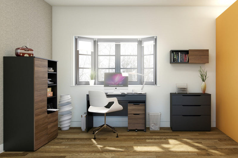Nordika Filing Cabinet - Black 