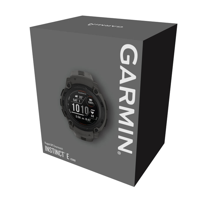 Garmin Instinct E Supertough Smartwatch 40 Mm - Military Spec 810, Gps, Compass, Barometric Altimete