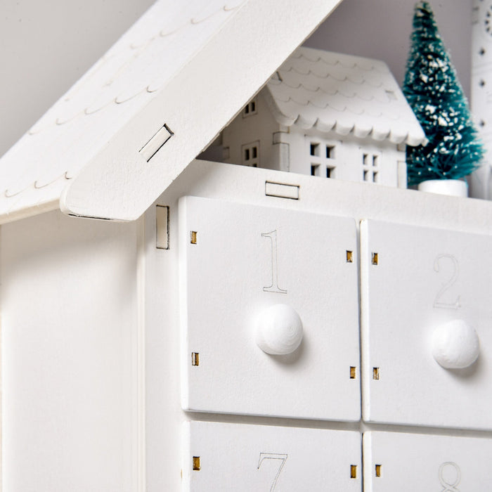 Homcom 15\" Christmas Advent Calendar